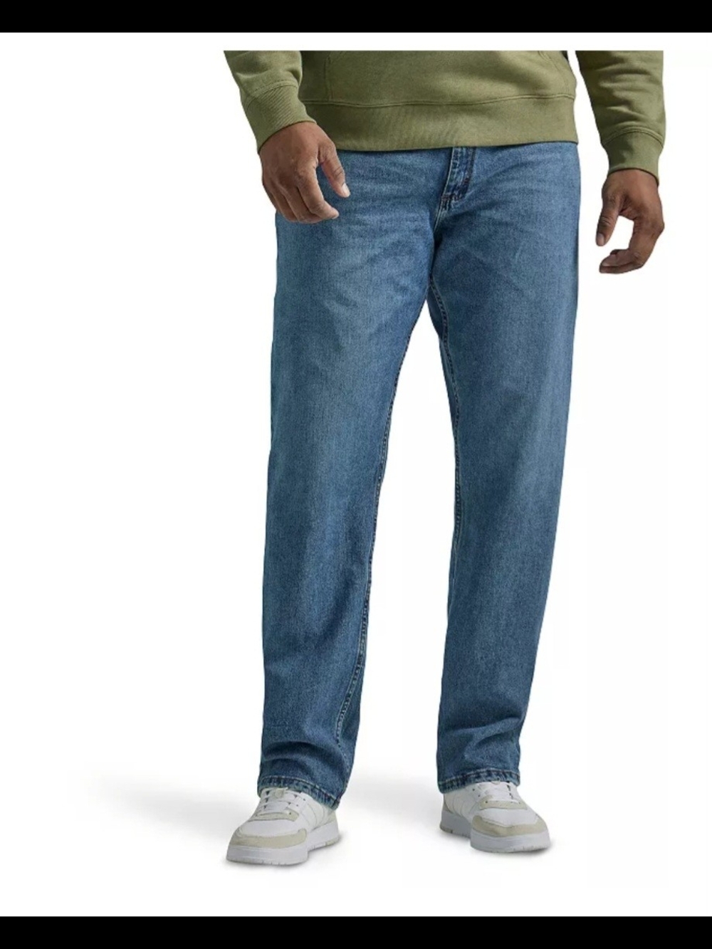 Lee Men’s Straight Leg Jeans - Medium Blue